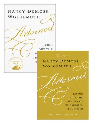 cover image of Adorned Book and Study Guide Set